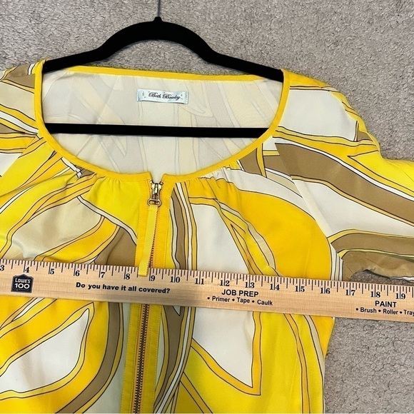 Beth Bowley yellow retro zipper neck dress - Picture 5 of 9